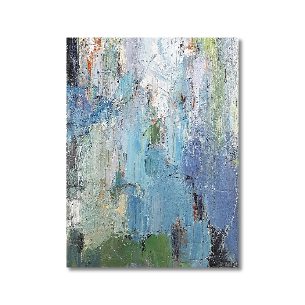 Aurora Essence – Textured Abstract Canvas Art