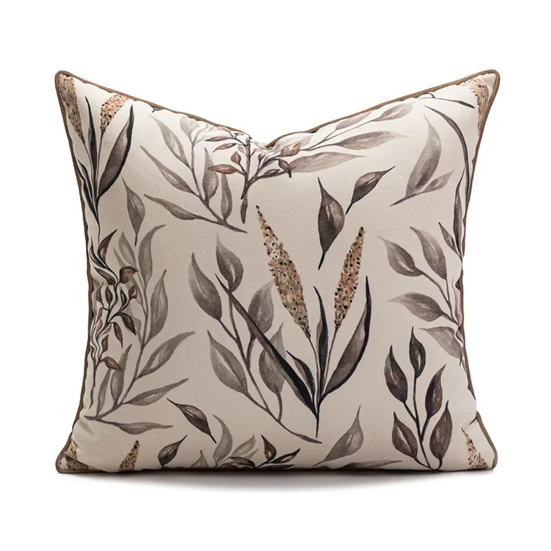 Luxora Embroidered Pillow Cover