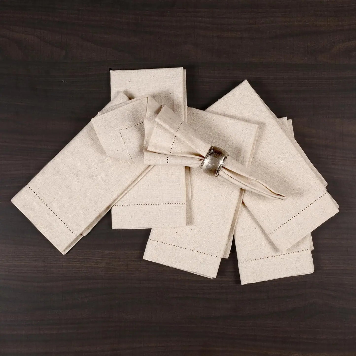 LinenHem Napkins - Set of 6