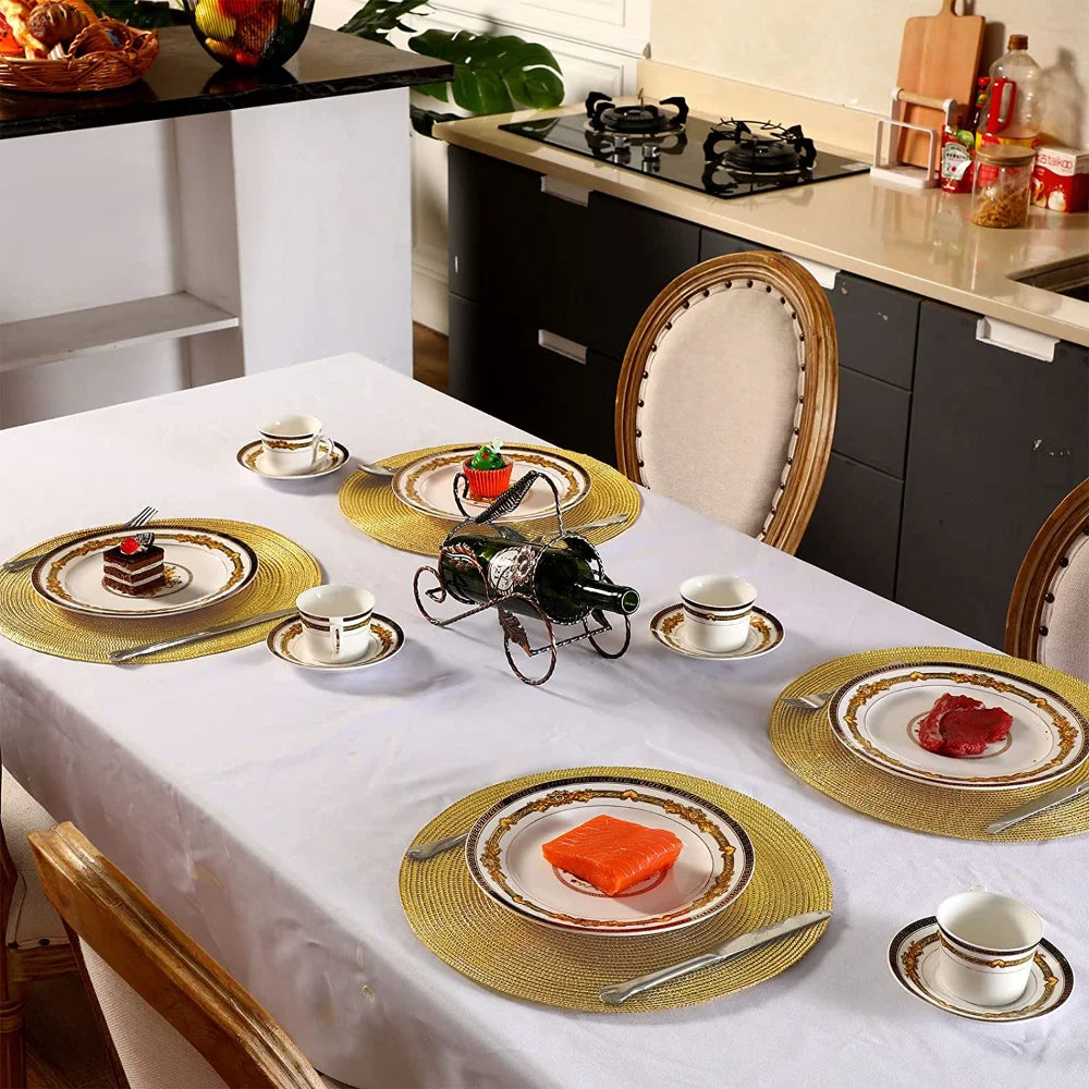 BraidedStyle Round Placemats