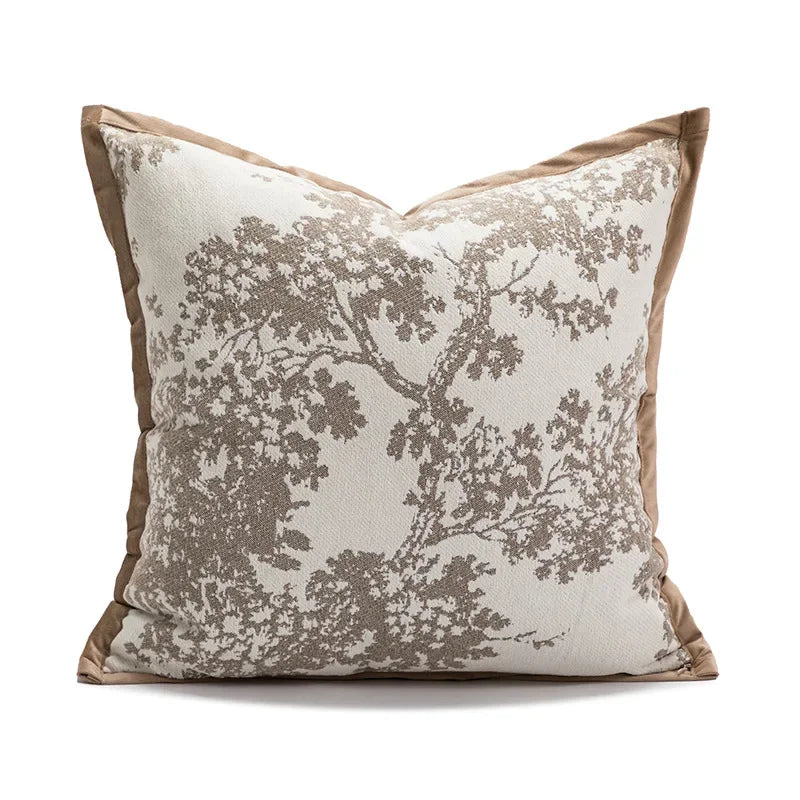 Luxora Embroidered Pillow Cover