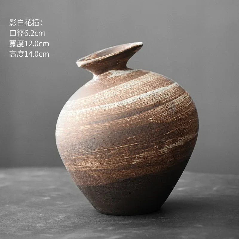 Kuro Terra – Japanese Black Terracotta Art Vase