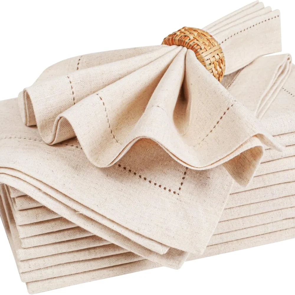 LinenHem Napkins - Set of 6