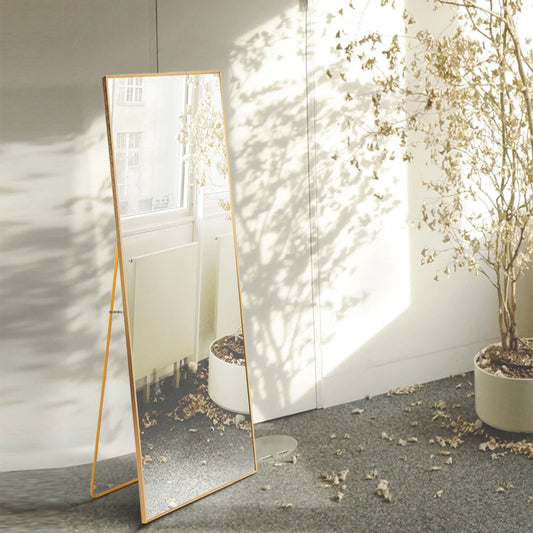 Aurelle Grand – Full-Length Gold Framed Mirror