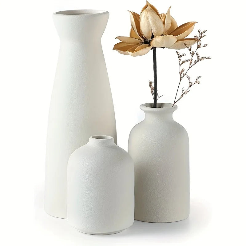 TerraVasa – Rustic Ceramic Vase Set