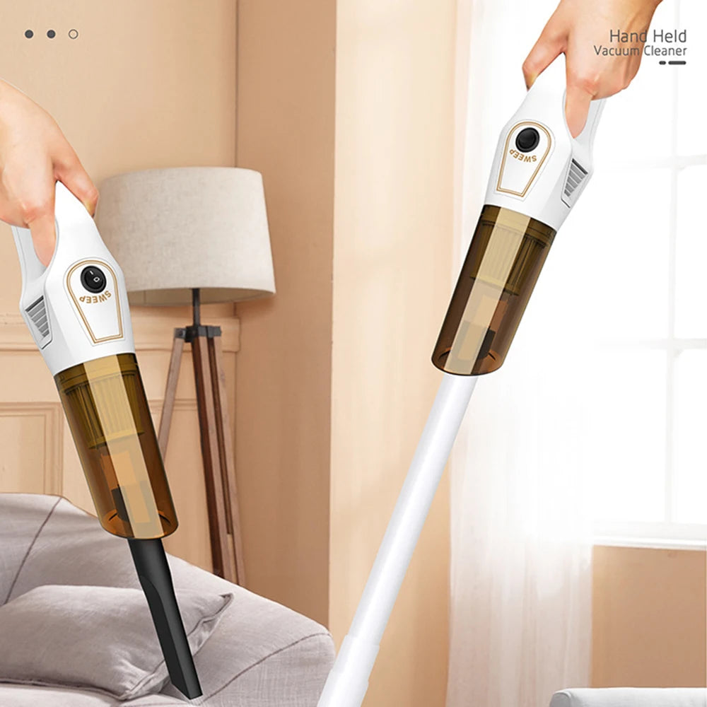 SwiftClean Pro – 2-in-1 Handheld & Wireless Vacuum Mop