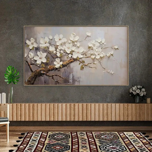 Flora Essence – 3D Textured Canvas Art