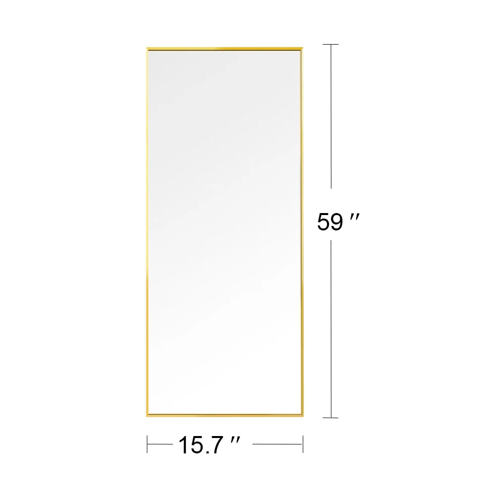 Aurelle Grand – Full-Length Gold Framed Mirror