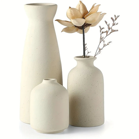 TerraVasa – Rustic Ceramic Vase Set