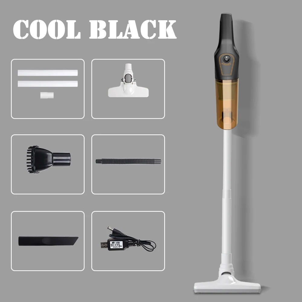 SwiftClean Pro – 2-in-1 Handheld & Wireless Vacuum Mop
