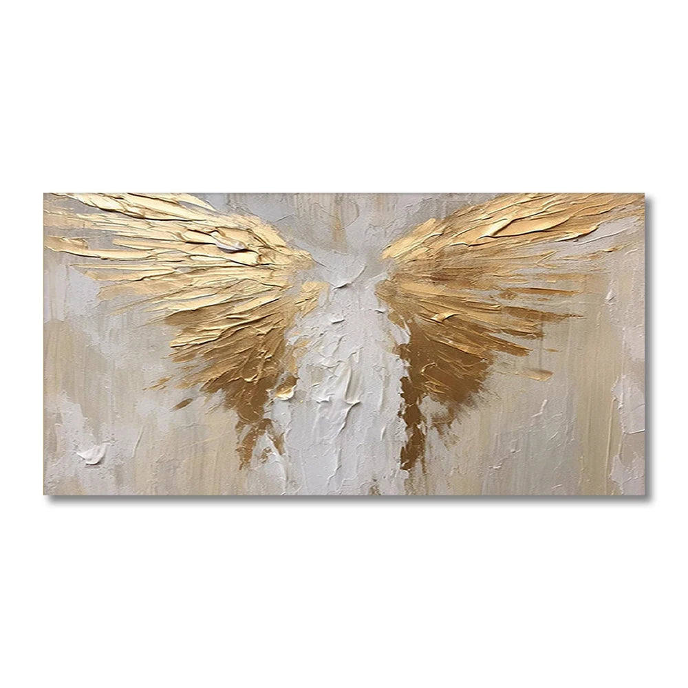 Ethereal Wings – 3D Textured Canvas Art