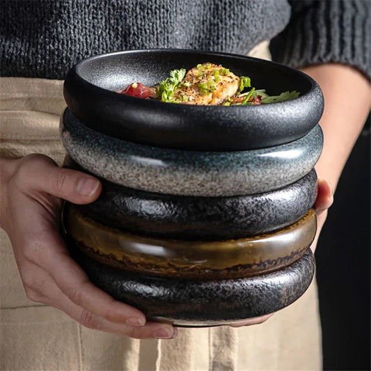 Sushi Ceramic Plate - Japanese & Korean Snack Dish