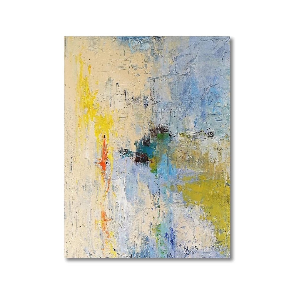 Aurora Essence – Textured Abstract Canvas Art